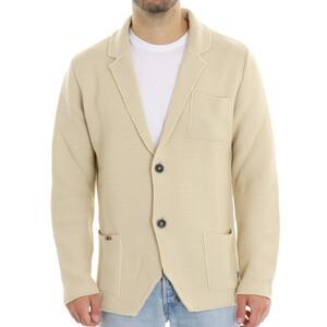 GIACCA IN MAGLIA SABBIA